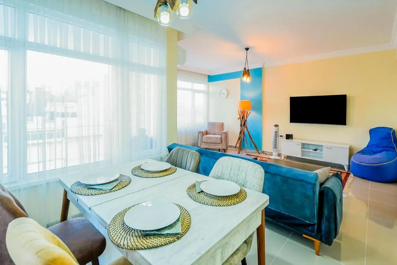 Central And Comfy Flat With Balcony In Muratpasa location