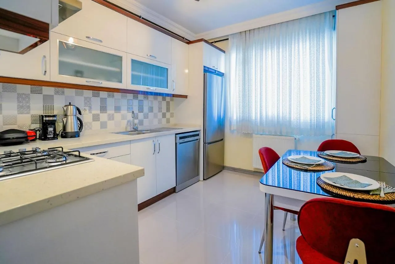 公寓 Central And Comfy Flat With Balcony In Muratpasa 安塔利亚